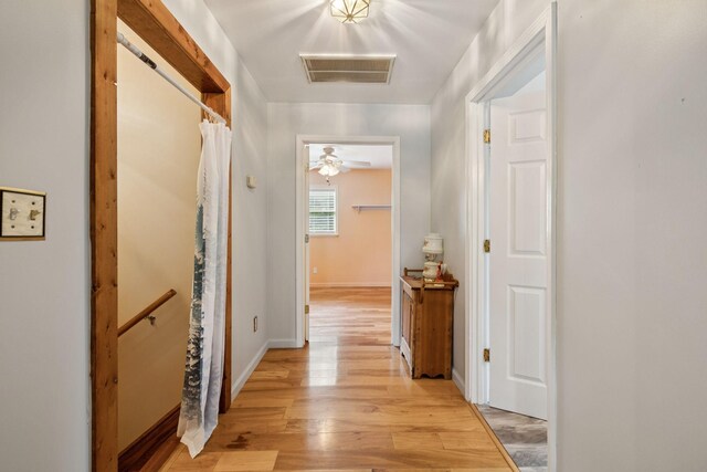 32 Morris Ln, Pleasant Shade, TN 37145 - corridor featuring light wood-style flooring and baseboards