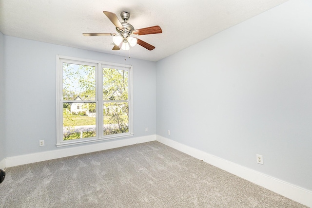 1622 Hickory Valley Rd, Lebanon, TN 37087 - empty room featuring carpet floors and a ceiling fan