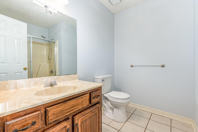 1622 Hickory Valley Rd, Lebanon, TN 37087 - full bath with vanity, tile patterned floors, and a shower stall