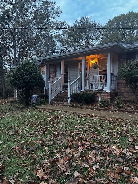 1003 Bellwood Dr, Mount Juliet, TN 37122 - bungalow featuring covered porch