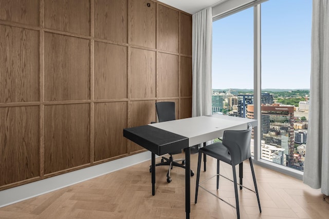 1616 W End Ave Unit 2609, Nashville, TN 37203 - office space featuring a view of city and a wall of windows