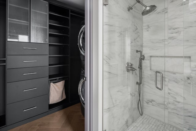 1616 W End Ave Unit 2609, Nashville, TN 37203 - full bathroom with a marble finish shower