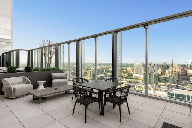 1616 W End Ave Unit 2609, Nashville, TN 37203 - patio / terrace featuring a city view