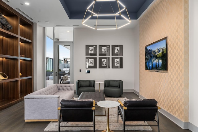 1616 W End Ave Unit 2609, Nashville, TN 37203 - building lobby featuring wallpapered walls