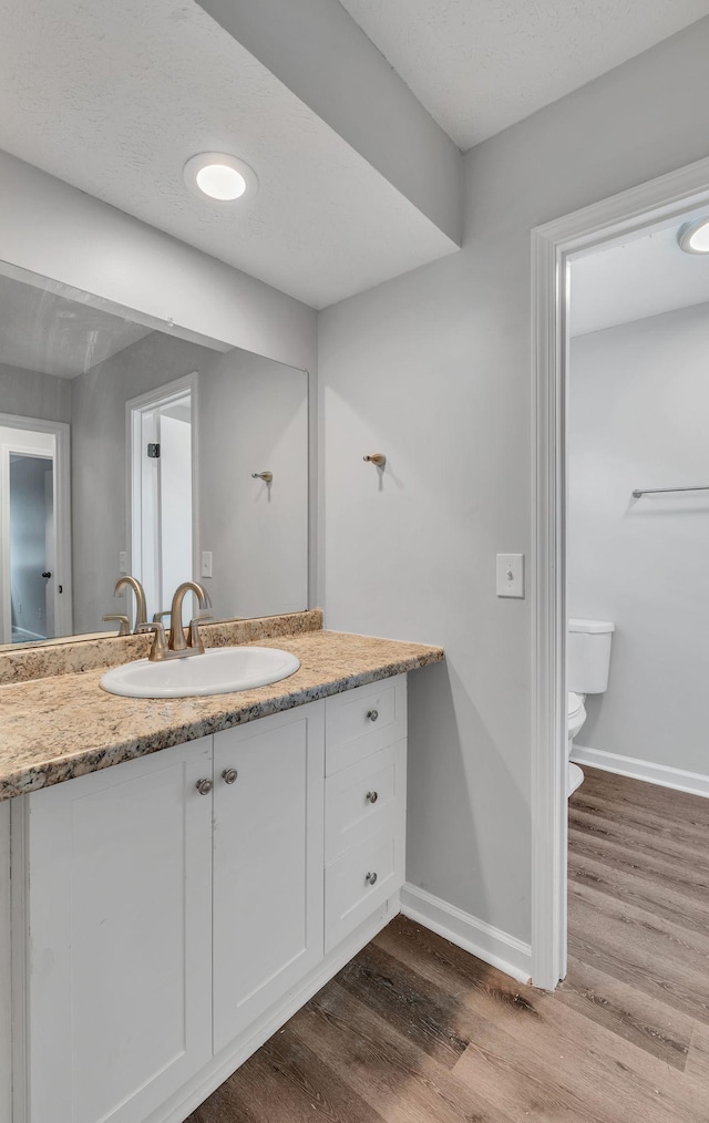 545 Old Lebanon Dirt Rd, Hermitage, TN 37076 - bathroom with wood finished floors and vanity