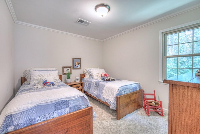 943 E Northfield Blvd, Murfreesboro, TN 37130 - bedroom with ornamental molding and carpet flooring
