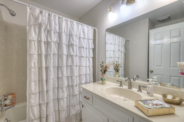 943 E Northfield Blvd, Murfreesboro, TN 37130 - full bath with vanity and shower / tub combo with curtain