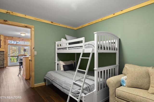 645 Bankston Ln, La Follette, TN 37766 - bedroom featuring wood finished floors and baseboards