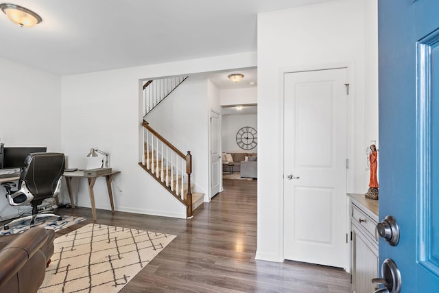 444 Heroit Dr, Spring Hill, TN 37174 - office with wood finished floors