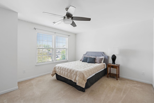 444 Heroit Dr, Spring Hill, TN 37174 - bedroom featuring carpet and ceiling fan