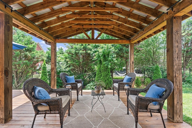 444 Heroit Dr, Spring Hill, TN 37174 - view of patio / terrace featuring a wooden deck