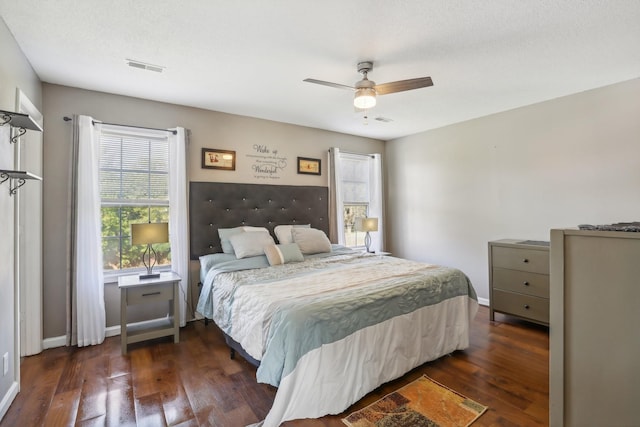 1287 Cheryl Ct, Clarksville, TN 37042 - bedroom featuring wood finished floors and a ceiling fan