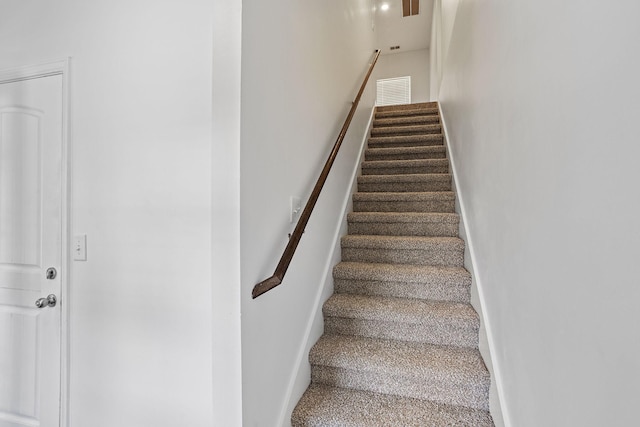 164 Ramsden Ave, La Vergne, TN 37086 - stairs featuring baseboards