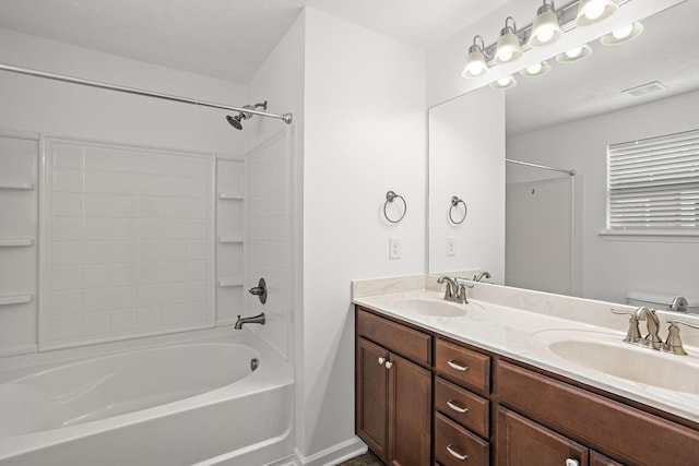 164 Ramsden Ave, La Vergne, TN 37086 - full bathroom with bathing tub / shower combination and double vanity