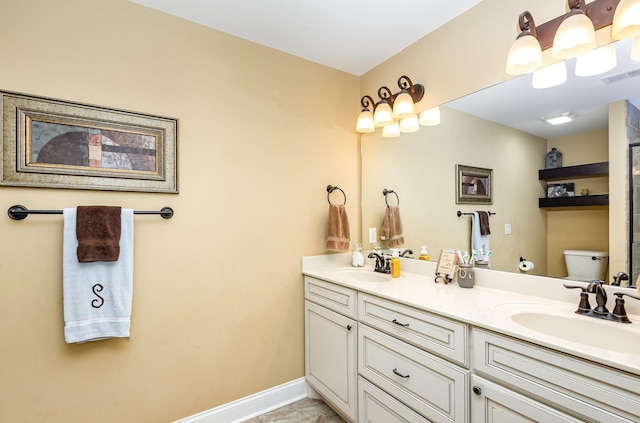 212 Hickory Pointe Dr, Lebanon, TN 37087 - bathroom with double vanity and toilet