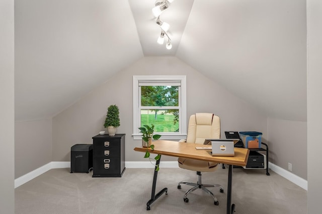 7871 Oscar Green Rd, Primm Springs, TN 38476 - office space with light colored carpet and lofted ceiling