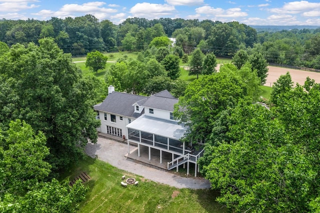 7871 Oscar Green Rd, Primm Springs, TN 38476 - drone / aerial view