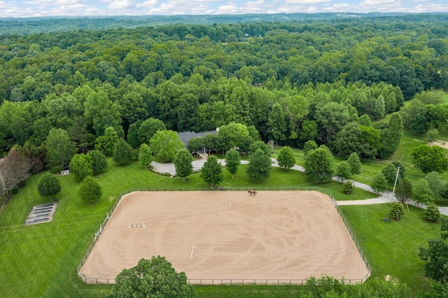 7871 Oscar Green Rd, Primm Springs, TN 38476 - bird's eye view of a heavily wooded area