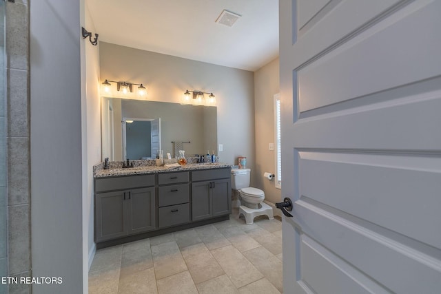 102 Chaseberry Rd, Oak Ridge, TN 37830 - bathroom featuring double vanity and tile patterned flooring