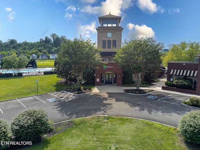 102 Chaseberry Rd, Oak Ridge, TN 37830 - view of building exterior with uncovered parking