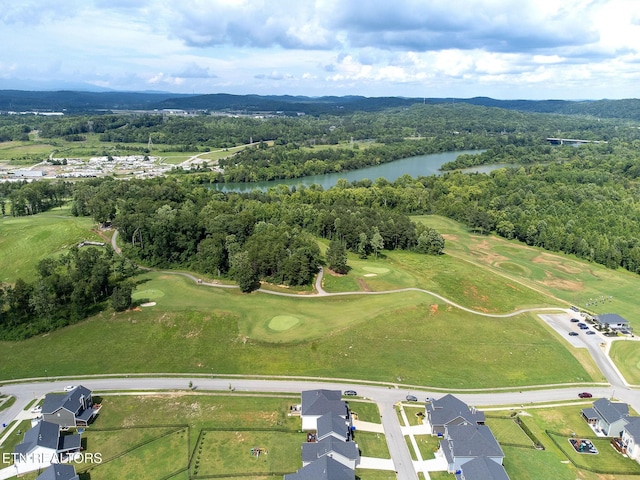 102 Chaseberry Rd, Oak Ridge, TN 37830 - aerial view of property's location with a large body of water and a local golf course