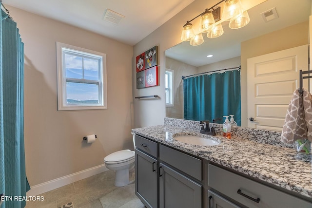 102 Chaseberry Rd, Oak Ridge, TN 37830 - full bath with vanity and tile patterned flooring