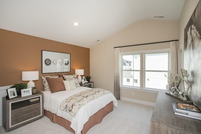 1935 Harmony Rd, Spring Hill, TN 37174 - bedroom featuring lofted ceiling and light colored carpet