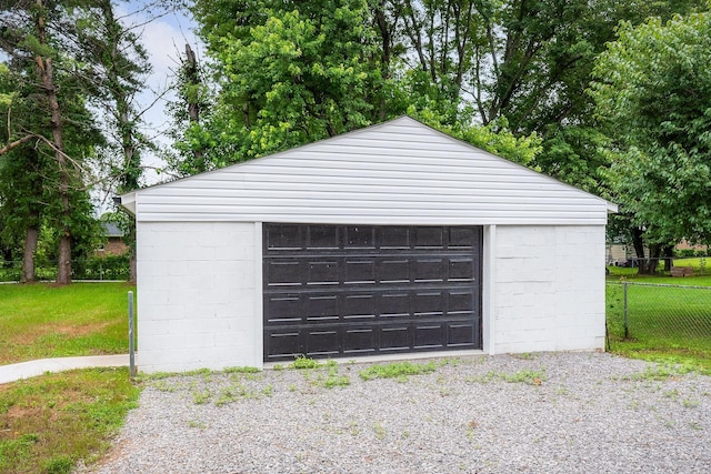 136 E School Dr, Rock Island, TN 38581 - view of detached garage