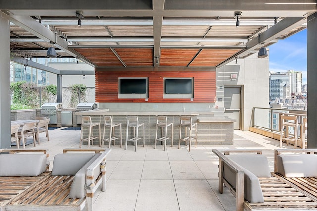 1212 Laurel St Unit 1510, Nashville, TN 37203 - view of patio / terrace with area for grilling