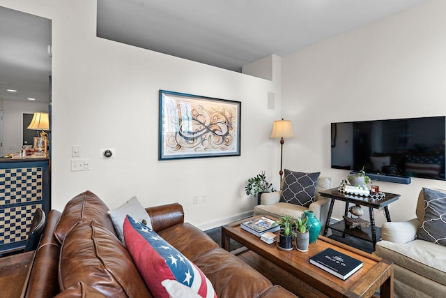 1212 Laurel St Unit 1510, Nashville, TN 37203 - living area featuring baseboards