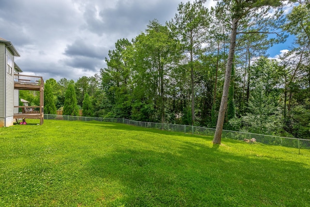 8624 Reba Ln, Hixson, TN 37343 - view of fenced backyard