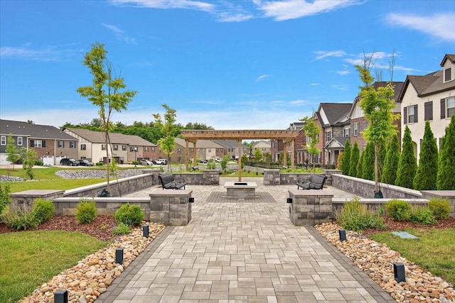 433 Longstone Rd, Gallatin, TN 37066 - view of community with a residential view, a pergola, and a patio area