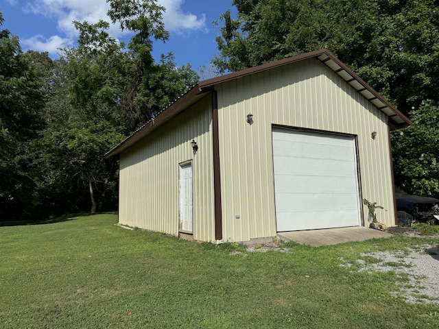 1726 Old Clarksville Pike, Chapmansboro, TN 37035 - view of detached garage
