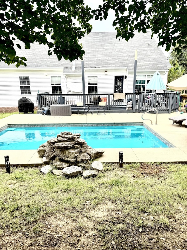 1030 Oakhall Dr, Mount Juliet, TN 37122 - outdoor pool featuring a patio