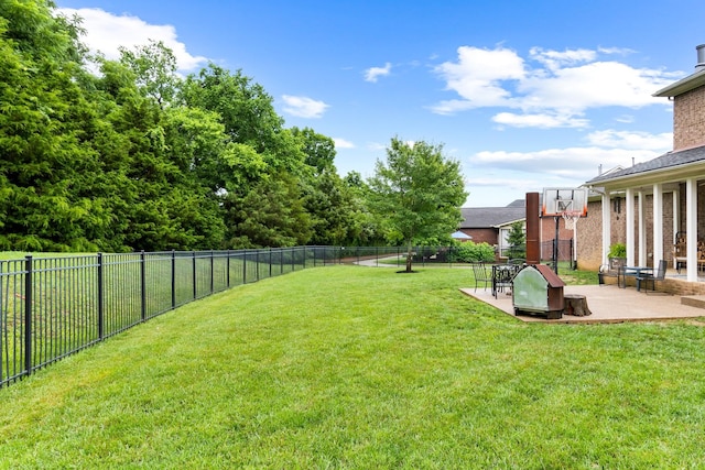368 Pennystone Cir, Franklin, TN 37067 - view of yard with a patio