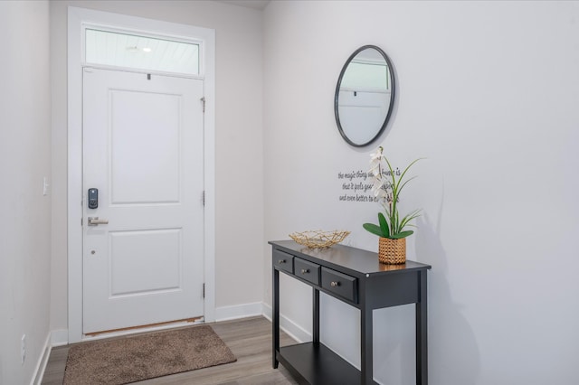 1401 Kennebec Dr, Smyrna, TN 37167 - entrance foyer with wood finished floors and baseboards