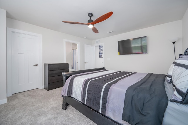 1401 Kennebec Dr, Smyrna, TN 37167 - bedroom with carpet flooring and a ceiling fan