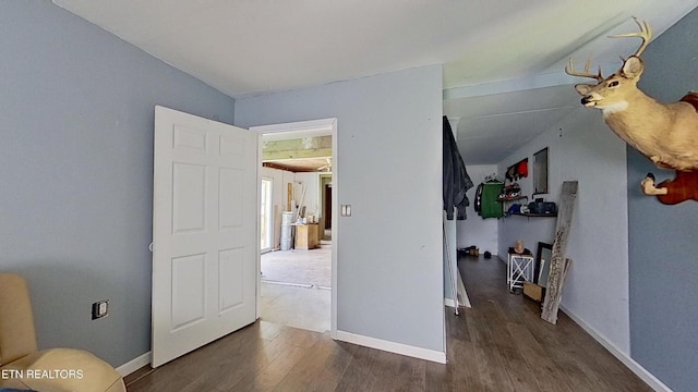329 Wheeler Ln, Jamestown, TN 38556 - bedroom with wood finished floors and baseboards