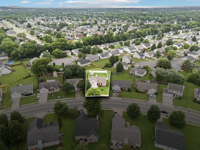 1652 Saint Andrews Dr, Murfreesboro, TN 37128 - aerial perspective of suburban area