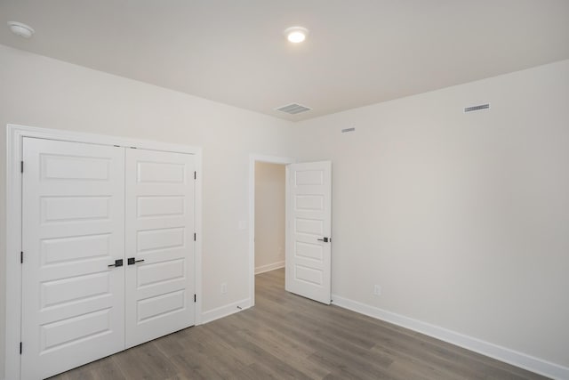 3294 Camden Ct, Mount Juliet, TN 37122 - unfurnished bedroom featuring wood finished floors, a closet, and recessed lighting