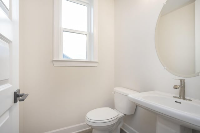 3294 Camden Ct, Mount Juliet, TN 37122 - half bathroom with a sink and baseboards