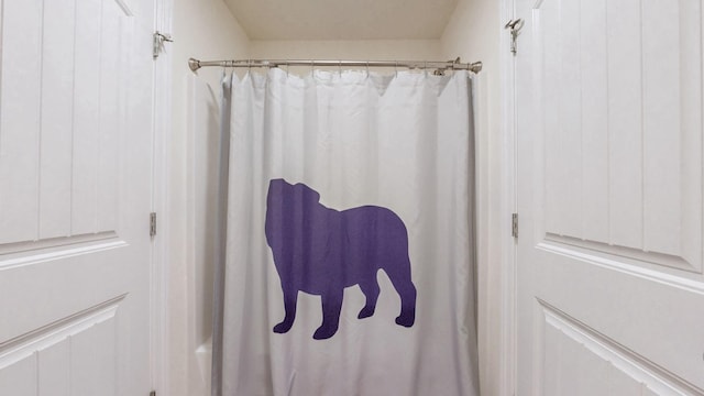 166 Azalea Ln, Franklin, TN 37064 - bathroom with a shower with curtain