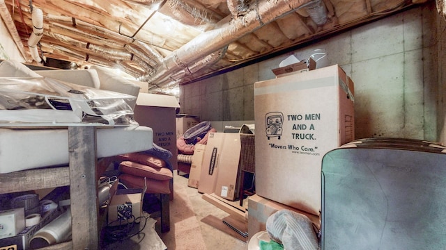 166 Azalea Ln, Franklin, TN 37064 - view of unfinished basement