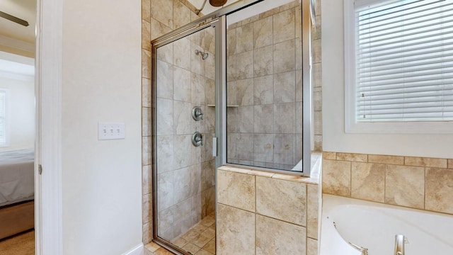166 Azalea Ln, Franklin, TN 37064 - ensuite bathroom featuring a stall shower and a bath