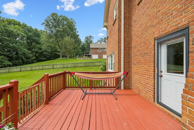 410 Ridge View Ct, Franklin, TN 37067 - deck featuring a fenced backyard