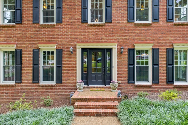 410 Ridge View Ct, Franklin, TN 37067 - property entrance featuring brick siding
