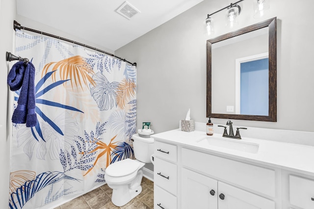 541 Macy Lynn Dr, Clarksville, TN 37042 - bathroom featuring vanity, tile patterned floors, and a shower with curtain