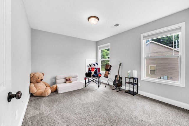 541 Macy Lynn Dr, Clarksville, TN 37042 - sitting room with carpet flooring and baseboards