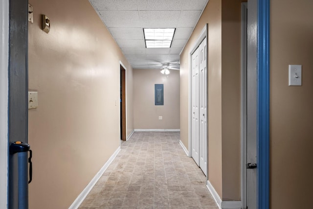 1325 City View St SE, Cleveland, TN 37311 - hall with a drop ceiling and baseboards