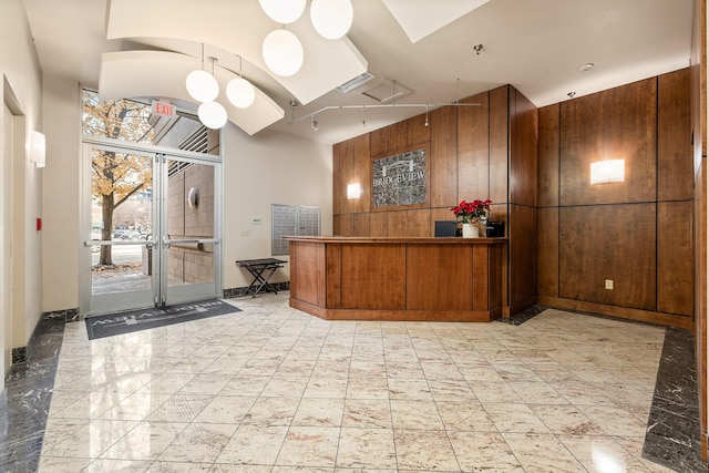 4 Cherokee Blvd Unit 409, Chattanooga, TN 37405 - reception area with wooden walls
